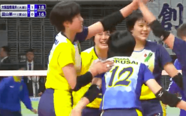 第3日女子3回戦　大阪国際滝井（大阪）× 富山第一（富山）