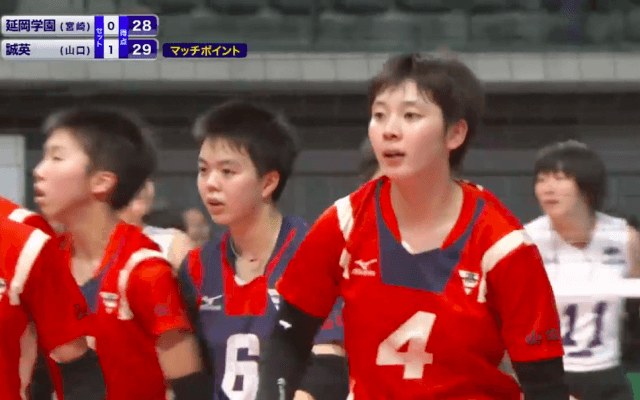 第3日女子3回戦　延岡学園（宮崎）× 誠英（山口）