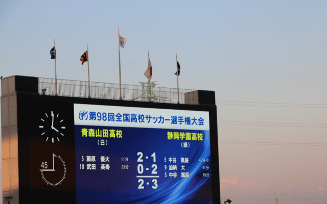 【高校サッカー】静岡学園が24年ぶりの優勝旗をサッカー王国・静岡に持ち帰る
