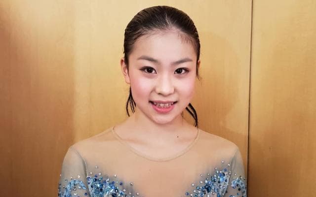 吉岡詩果　インターハイ女子フィギュアで完全優勝
