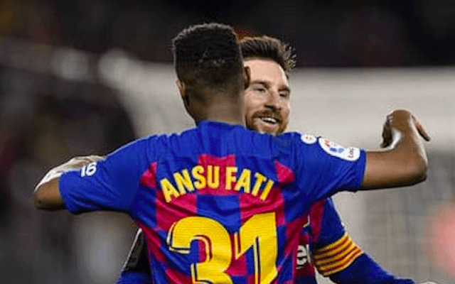 バルサ、補強に失敗し「偽９番」でやりくり。安部裕葵にもチャンスか