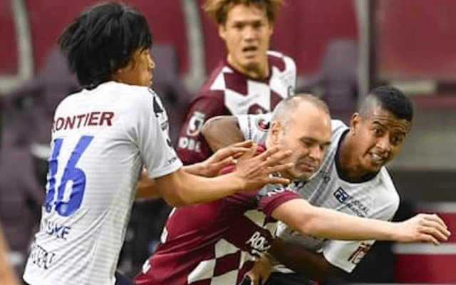 イニエスタが試合終盤も美技を連発。つきまとう「不安」をフル出場で払拭