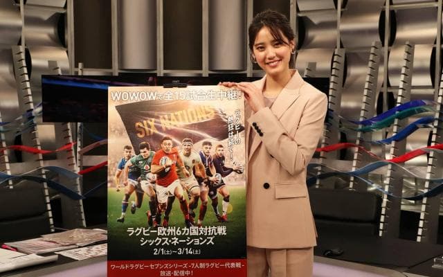 最終節も3年後も楽しみ！ラグビー愛に満ちた女優・山崎紘菜さんが語るシックス・ネーションズの魅力