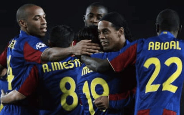 バルサとロナウジーニョの眩しい記憶。置き土産はメッシだった