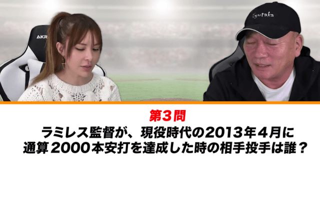 あなたは何問答えられる⁉︎　高木豊が超難問に挑戦　野球マニア検定