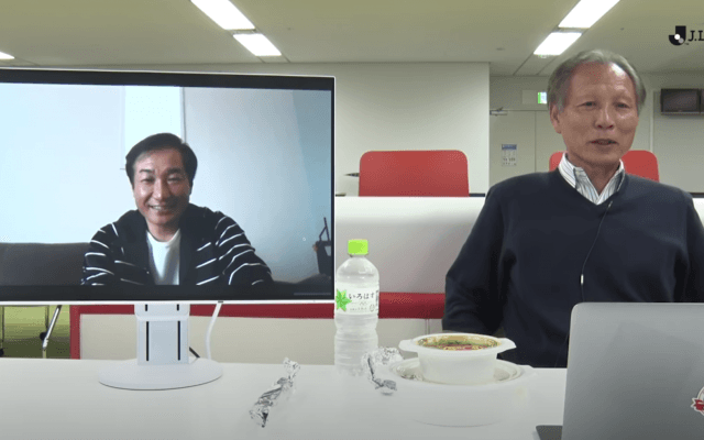 名コンビ！原博実氏、霜田正浩監督がテレビ電話で軽快トーク！