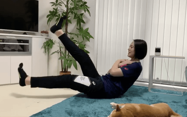 おうちでトレーニング　紹介動画　〜大山加奈編〜（元全日本女子バレーボール代表）