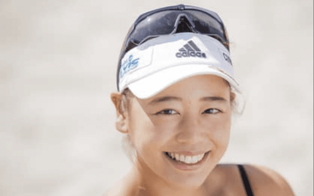 ビーチの妖精・坂口佳穂。昨季は新ペアで大躍進、その要因は？