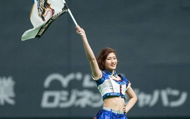 小林羽蘭 - ファイターズガール（北海道日本ハムファイターズ） / CHEER #54