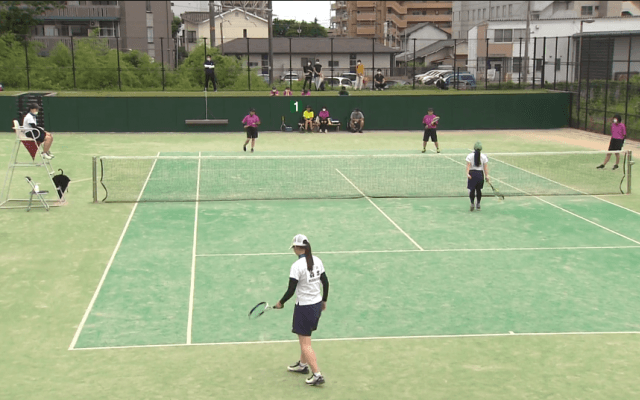 ソフトテニス（山口）女子トーナメント戦