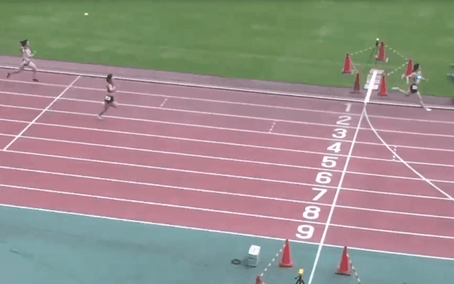 陸上競技（群馬）女子200m予選