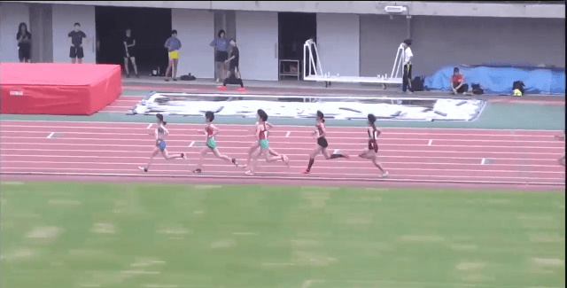 陸上競技（群馬）女子1500m決勝