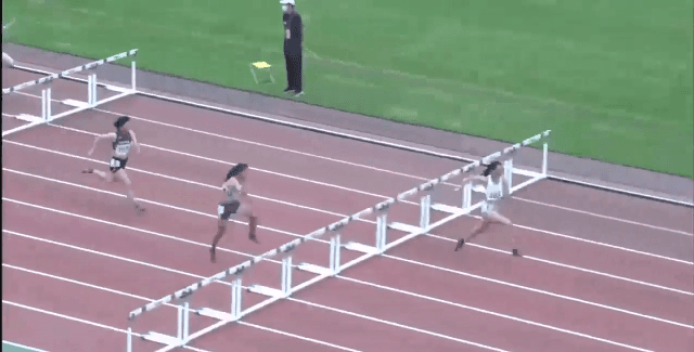 陸上競技（群馬）女子100mハードル決勝