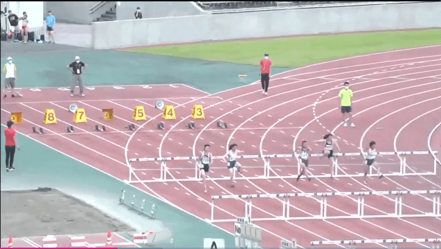 陸上競技（群馬）女子100mハードル予選