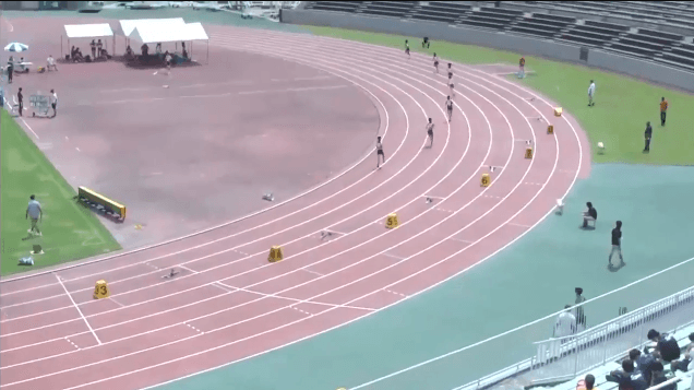 陸上競技（群馬）女子400m予選