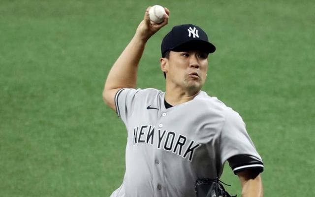 【MLB】田中将大、筒香に2打数無安打の貫録勝ち　5回1安打5奪三振無失点の快投で降板