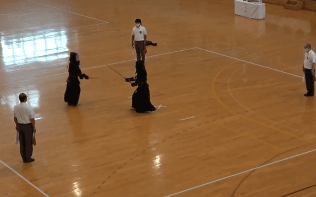 剣道（岡山）男子個人 準決勝（第1会場）