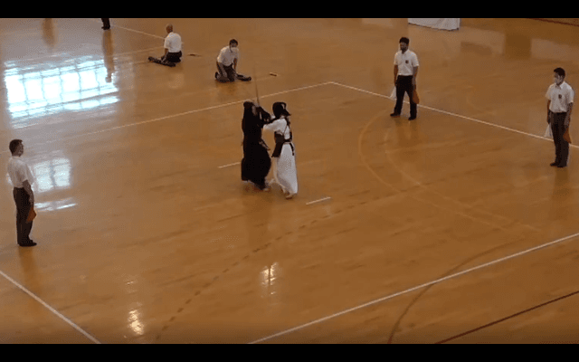剣道（岡山）女子個人 準決勝　第1会場