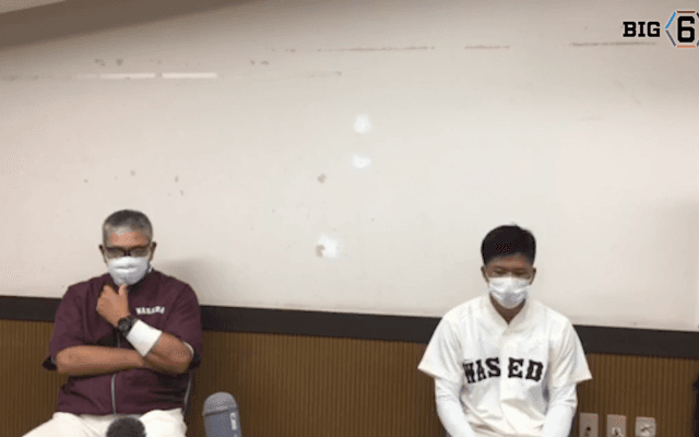 【ヒーローインタビュー】早稲田大学　小宮山悟監督・早川隆久(④木更津総合)