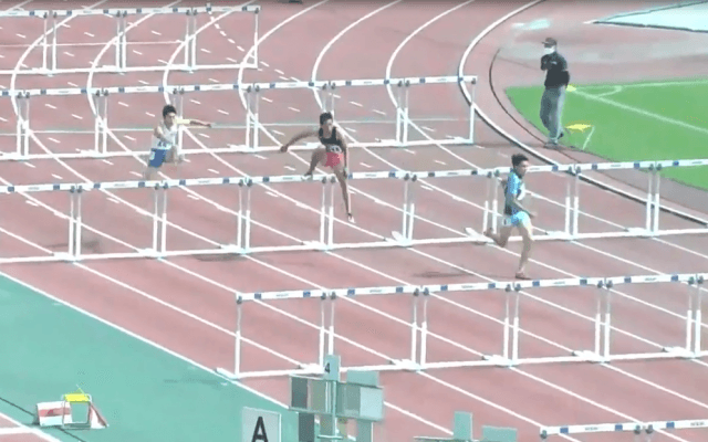 陸上競技（群馬）男子八種110Mハードル