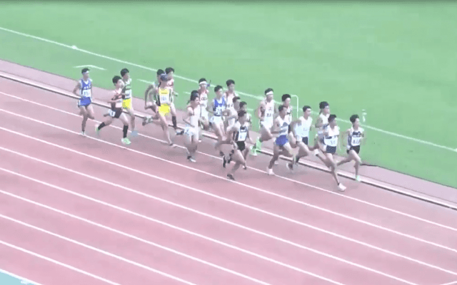陸上競技（群馬）男子3000M決勝