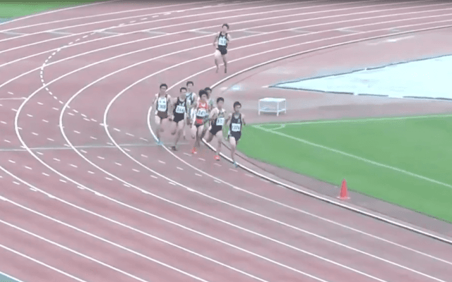 陸上競技（群馬）男子800M決勝