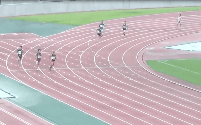 陸上競技（群馬）男子4×400ｍリレー決勝