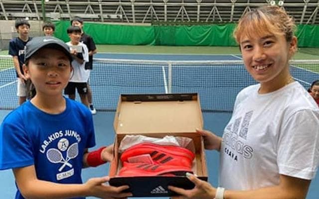 加藤未唯 アディダス企画に参加