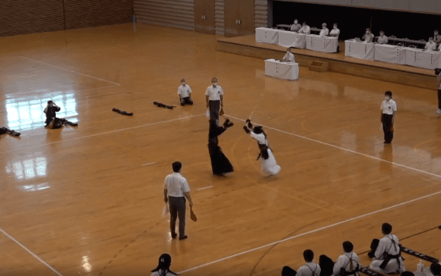 剣道（岡山）女子団体 決勝