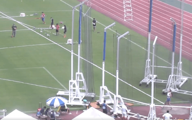 陸上競技（群馬）男子円盤投