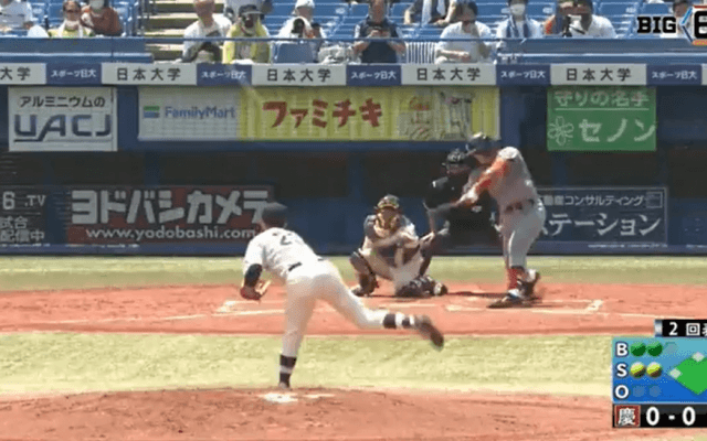 萩尾匡也（2年・文徳）の初打席初本塁打で先制の慶大が大勝し開幕から3連勝！【ハイライト動画 8/13 春季東京六大学野球 慶應義塾大学vs明治大学】