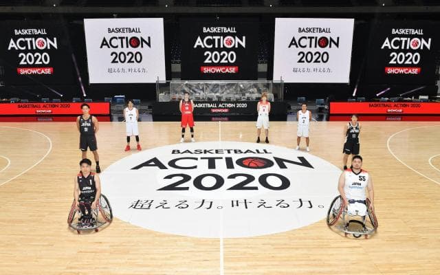 「バスケで日本を元気に！」各カテゴリーの代表選手が集結