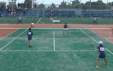 ソフトテニス（新潟）女子団体決勝①