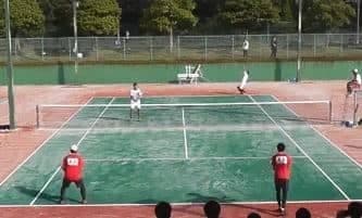 ソフトテニス（新潟）男子団体決勝①