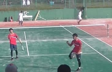 ソフトテニス（新潟）男子団体決勝②
