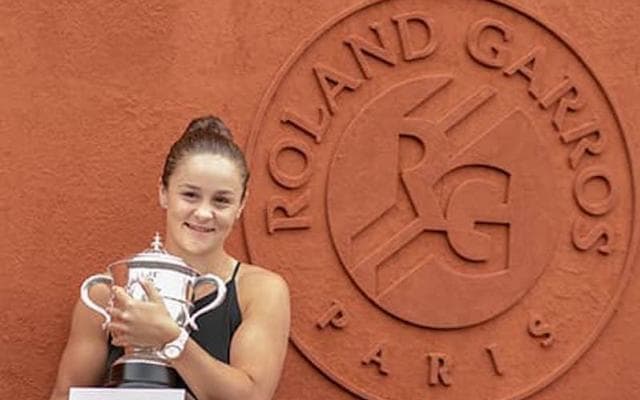 昨年女王バーティ 全仏OP欠場