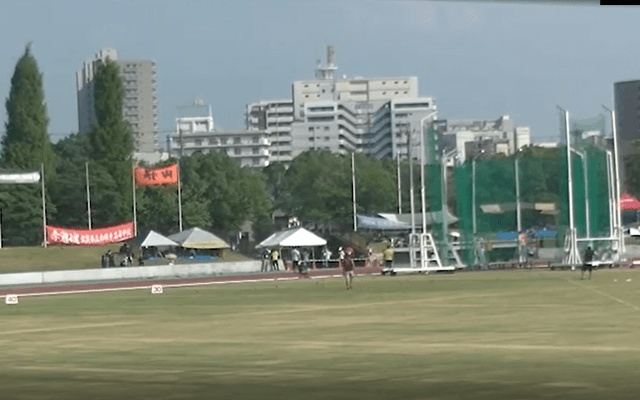 陸上競技（滋賀県）男子 1.3年 円盤投