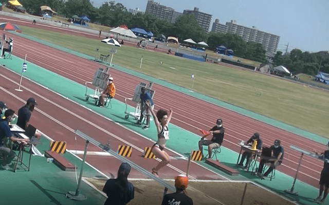 陸上競技（滋賀県）女子 1.2.3年 走幅跳1