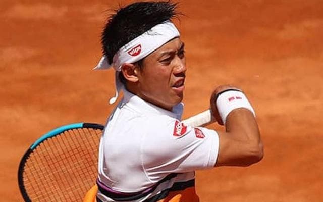 錦織 ローマで西岡良仁と練習