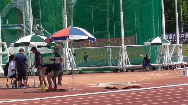 陸上競技（滋賀）１・２年女子砲丸投げ