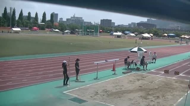 陸上競技（滋賀）	２年男子走幅跳①