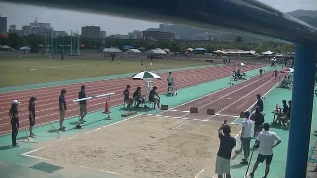 陸上競技（滋賀）	２年男子走幅跳②