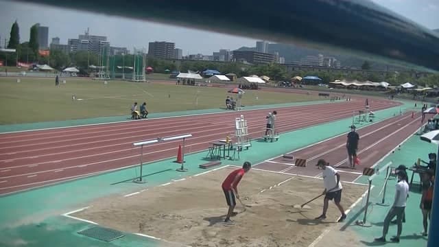 陸上競技（滋賀）	２年男子走幅跳④