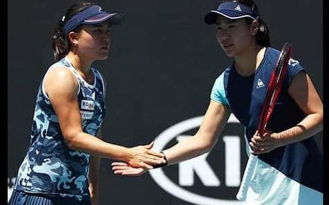 日比野/二宮組 地元ペアに勝利