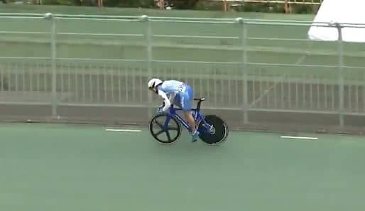 自転車（全国）JCSPAジュニアサイクルスポーツ大会　２日目（スプリント予選）