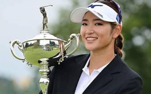 原英莉花「ボギーから身体がウズウズした」。初挑戦の「まぐれ」から女子OP優勝へ