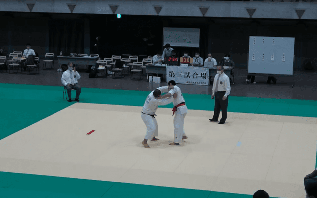 柔道（東京都）第三試合場　男子2年 1～4回戦(右上)