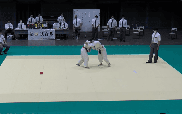 柔道（東京都）第四試合場　男子2年右下 1～4回戦