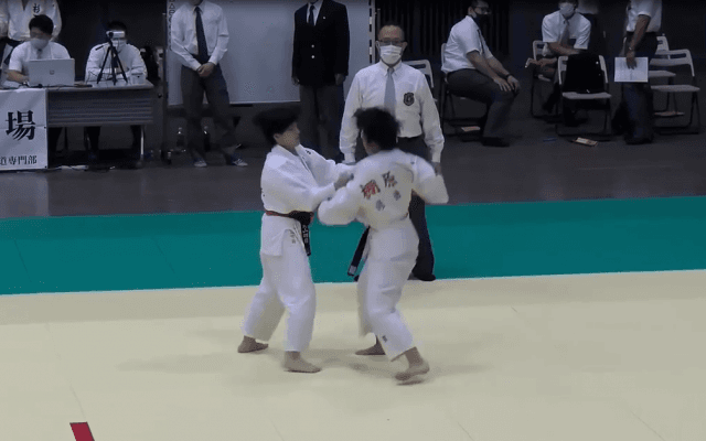 柔道（東京都）第四試合場　女子2年・3年 準決勝(52kg.63kg.63kg超)