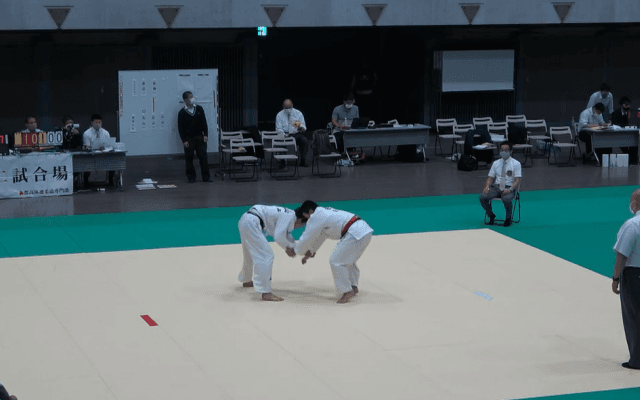 柔道（東京都）第二試合場　男子2年 1～4回戦(左下)